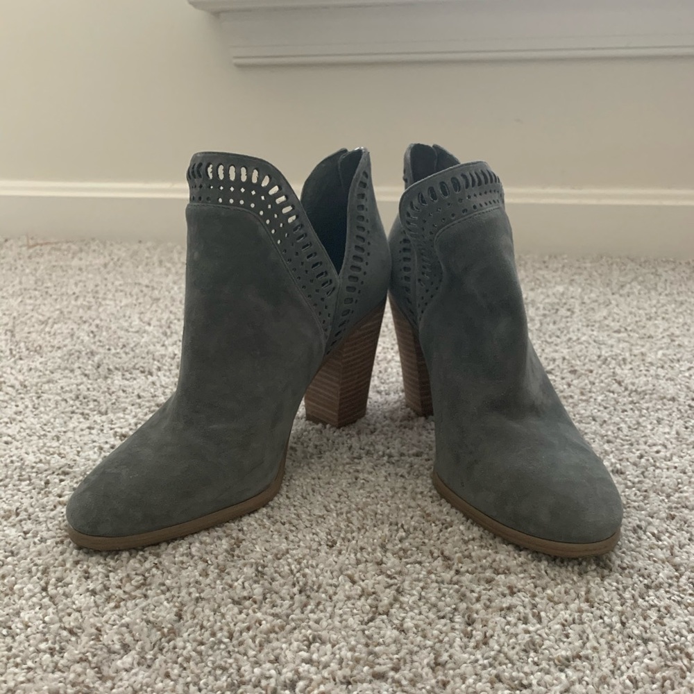 Vince Camuto Grey Booties